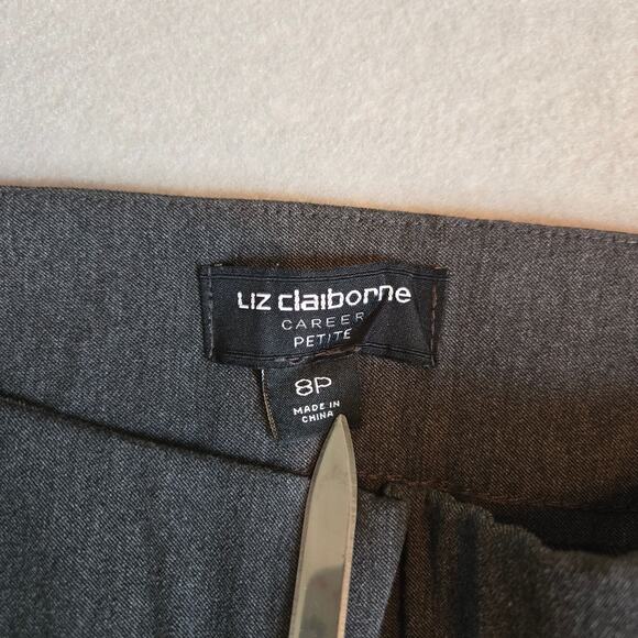 Croft & Barrow Perfectly Slimming Stretchy Straight Leg Pull-On Pants 8 Petite - Picture 7 of 12